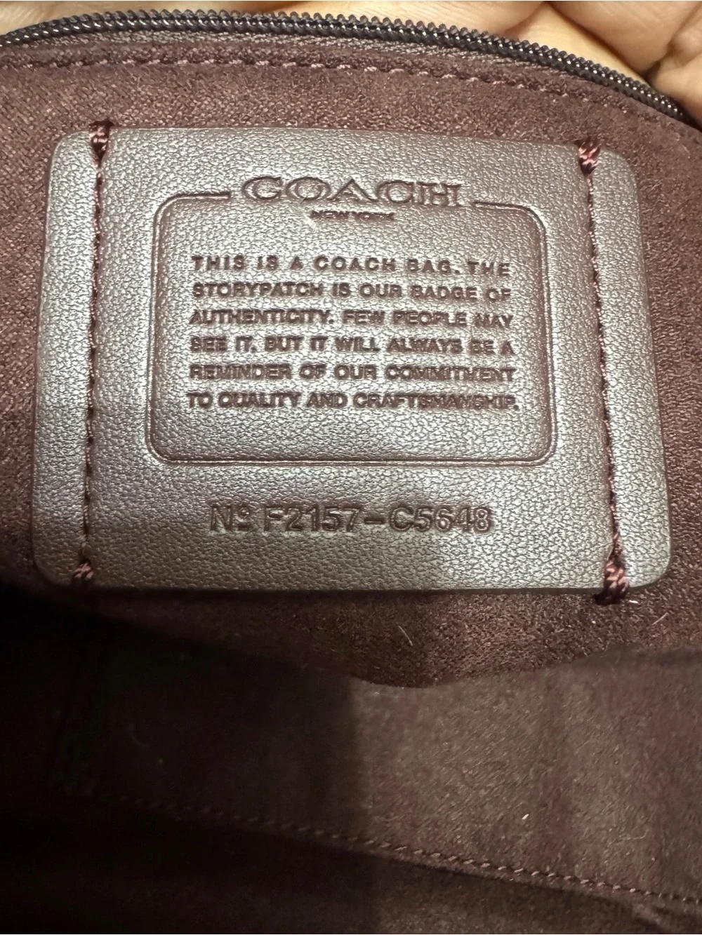 Coach Kleo Pebble Leather Mini Backpack Purple